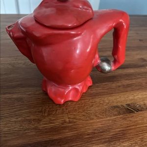 Vintage jester head teapot